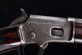 Beautiful factory engraved .22cal Marlin Model 1891 1st Model Deluxe Rifle - 4 of 10