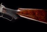 Beautiful factory engraved .22cal Marlin Model 1891 1st Model Deluxe Rifle - 8 of 10