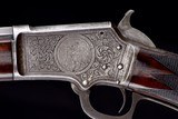 Beautiful factory engraved .22cal Marlin Model 1891 1st Model Deluxe Rifle - 1 of 10