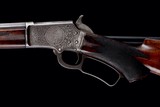 Beautiful factory engraved .22cal Marlin Model 1891 1st Model Deluxe Rifle - 2 of 10