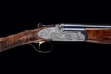 Truly exceptional Perazzi Extra Gold 28ga - The finest Galeazzi game scene engraved gun I've ever seen with extraordinary wood & as new! 5-3/4lbs! - 2 of 13