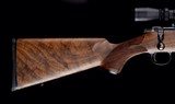 Beautiful Cooper Model 57M Rifle in 17HMR Caliber with superb wood and Leupold scope- as new - 6 of 9