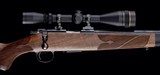 Beautiful Cooper Model 57M Rifle in 17HMR Caliber with superb wood and Leupold scope- as new - 1 of 9