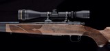 Beautiful Cooper Model 57M Rifle in 17HMR Caliber with superb wood and Leupold scope- as new - 2 of 9