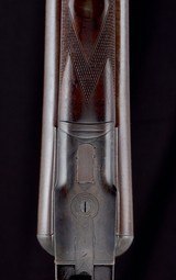 Rare L.C. Smith Grade 2 8ga with original chain damascus barrels - 3 of 12