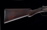 Very rare early L.C. Smith Grade 2 8 Gauge Shotgun - 7 of 13