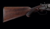 Fine and rare J.P. Clabrough 8 Gauge Double hammer shotgun in very nice original condition! A great big bore classic! - 7 of 12