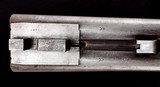Rare T. Golcher 8 Gauge Shotgun - High Grade with original Leopold Bernard Damascus barrels in fine original condition - 9 of 12