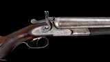 Rare T. Golcher 8 Gauge Shotgun - High Grade with original Leopold Bernard Damascus barrels in fine original condition - 1 of 12