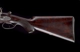 Rare T. Golcher 8 Gauge Shotgun - High Grade with original Leopold Bernard Damascus barrels in fine original condition - 6 of 12