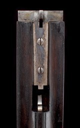 Rare T. Golcher 8 Gauge Shotgun - High Grade with original Leopold Bernard Damascus barrels in fine original condition - 8 of 12