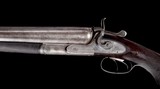 Rare T. Golcher 8 Gauge Shotgun - High Grade with original Leopold Bernard Damascus barrels in fine original condition - 2 of 12