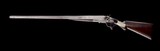 Scarce higher grade J.P. Clabrough & Bros. 8ga hammer double - Jones Underlever Gun in as found original condition - 12 of 13