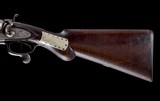 Scarce higher grade J.P. Clabrough & Bros. 8ga hammer double - Jones Underlever Gun in as found original condition - 5 of 13