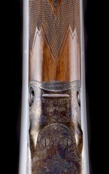 Scarce 12ga Parker Repro- As new in case with original canvas cover - Super wood! - 5 of 15