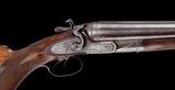 Rare fine original condition J.P. Clabrough 8ga hammer shotgun - fine high grade gun in original condition - 2 of 13