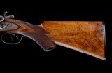 Rare fine original condition J.P. Clabrough 8ga hammer shotgun - fine high grade gun in original condition - 6 of 13