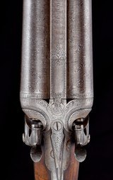 Rare fine original condition J.P. Clabrough 8ga hammer shotgun - fine high grade gun in original condition - 4 of 13