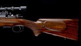 Truly superb Hoffman Arms Mauser action bolt action rifle - beautiful high original condition and finely crafted rifle! - 8 of 10
