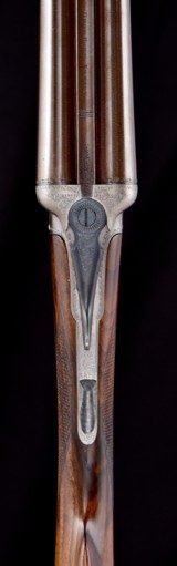 Beautiful and scarce nitro Proved 28ga Charles Hellis made with Damascus barrels - fantastic dimensions! - 3 of 13
