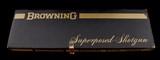 Very rare near mint Browning Diana Grade Superposed Superlight 410ga with original box- Truly investment grade- made in 1976! - 13 of 15