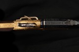 Outstanding Engraved & Gold Washed Maynard Model 1865 Percussion Sporting Carbine - 7 of 12