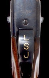 Fine all original factory gold inlaid Winchester Model 21 12ga with original A&F case - 4 of 14