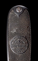 Fine all original factory gold inlaid Winchester Model 21 12ga with original A&F case - 11 of 14