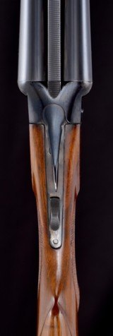 Fine all original factory gold inlaid Winchester Model 21 12ga with original A&F case - 5 of 14