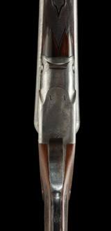 Clean Parker DH 12ga with nice engraving and good Damascus pattern - 4 of 12