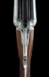 Clean Parker DH 12ga with nice engraving and good Damascus pattern - 3 of 12