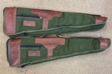 Orvis Canvas and leather takedown gun cases (2) - 1 of 1