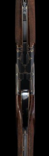 Truly Superb Gold inlaid & Sideplated Browning Superlight Superposed Exhibition 28ga with orig case- C-Series Exhibition Gun! - 6 of 12