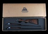 Fantastic Ithaca Classic Doubles 4E 410 & 28ga 2 Barrel set w/ Orig. box- As new 471k SN Gun! - 1 of 16
