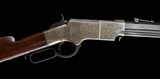 Amazing Silver Plated & Nimschke Signed & engraved Henry Rifle- Super investment grade Henry! - 2 of 11