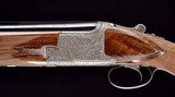Incredible Browning Superposed D5 Exhibition 12ga - A super fine example with amazing engraving & wood! Baerten Engraved w/original box!