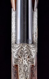 Incredible cased 20ga Browning Superposed Exhibition - Field Configured with Gold inlays and factory carved stocks - Extremely Choice in every regard! - 3 of 12