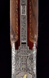 Incredible cased 20ga Browning Superposed Exhibition - Field Configured with Gold inlays and factory carved stocks - Extremely Choice in every regard! - 4 of 12