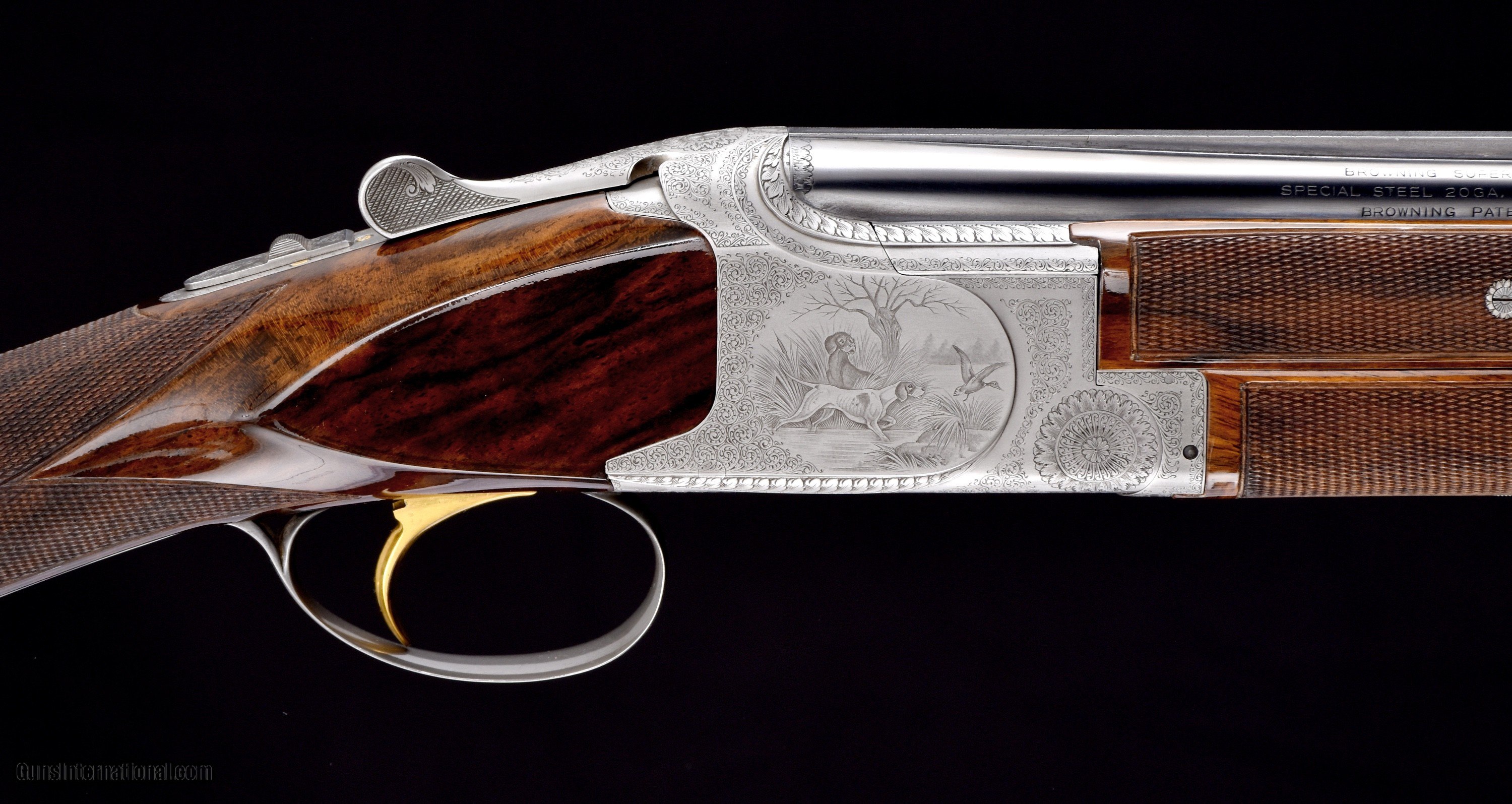 Incredible Cased Browning Superlight Superposed D Exhibition Ga