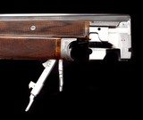 Incredible Cased Browning Superlight Superposed D4 Exhibition 20ga & 28ga 2 brl set- A super work of art engraved by Vranken- Must See! - 15 of 19