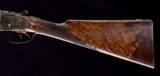 Superb C. Hunt & Co. Championship Pigeon Gun -12gawith case- An incredible gold inlaid high art Best Quality Sidelock! - 7 of 17