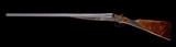 Superb C. Hunt & Co. Championship Pigeon Gun -12gawith case- An incredible gold inlaid high art Best Quality Sidelock! - 15 of 17