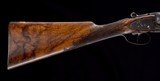 Superb C. Hunt & Co. Championship Pigeon Gun -12gawith case- An incredible gold inlaid high art Best Quality Sidelock! - 8 of 17