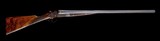 Superb C. Hunt & Co. Championship Pigeon Gun -12gawith case- An incredible gold inlaid high art Best Quality Sidelock! - 14 of 17