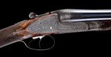 Superb C. Hunt & Co. Championship Pigeon Gun -12gawith case- An incredible gold inlaid high art Best Quality Sidelock! - 4 of 17
