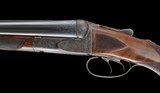 Rare early production A.H. Fox C Grade 12ga- Gorgeous gun engraved in the early pattern - 2 of 12