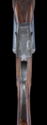 Beautiful Sumner Engraved Boss & Co. Best Quality 12ga Full Sidekick with Boss Single Trigger - 4 of 12