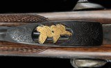 Beautiful Walter Koluch engraved and gold inlaid Steel barrel Army & Navy 20ga hammer gun - 4 of 13