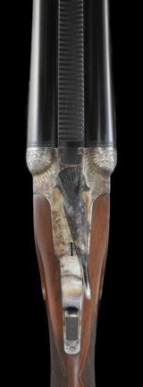 Excellent original Parker Reproductions DHE 28ga w/ case - 4 of 14
