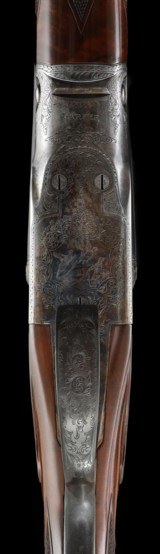 Excellent original Parker Reproductions DHE 28ga w/ case - 5 of 14